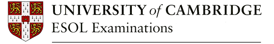 Logo university of cambridge esol examinations